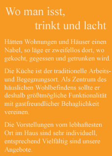 Wo man isst, trinkt und lacht